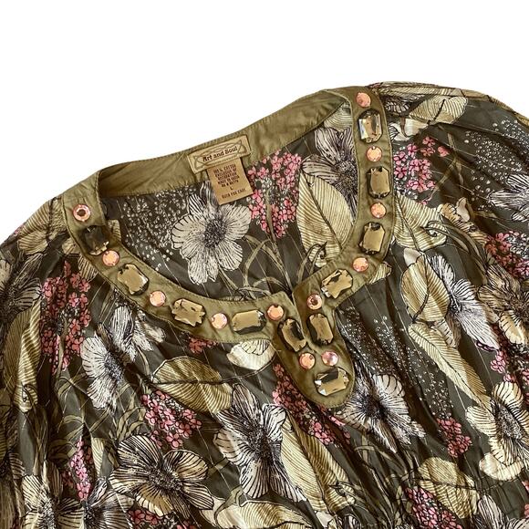 Art and Soul Jeweled Blouse - Picture 4 of 5